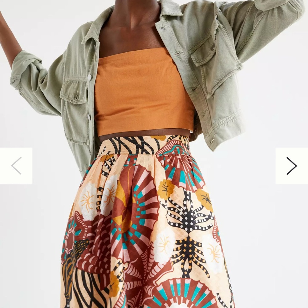 Scotch & Soda “Sunray” Asymmetrical Skirt, size medium EUC